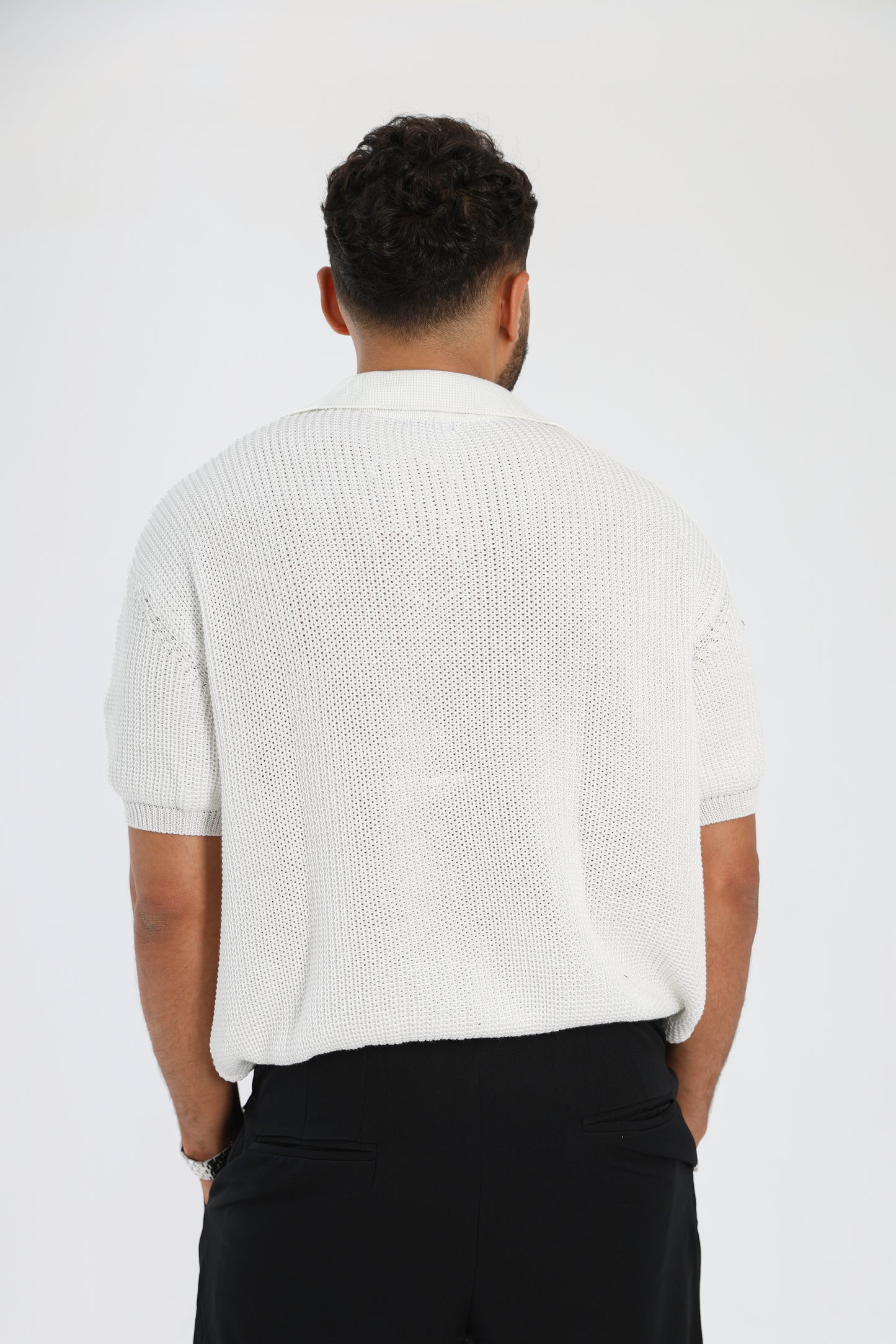 Knitted Polo T-Shirt