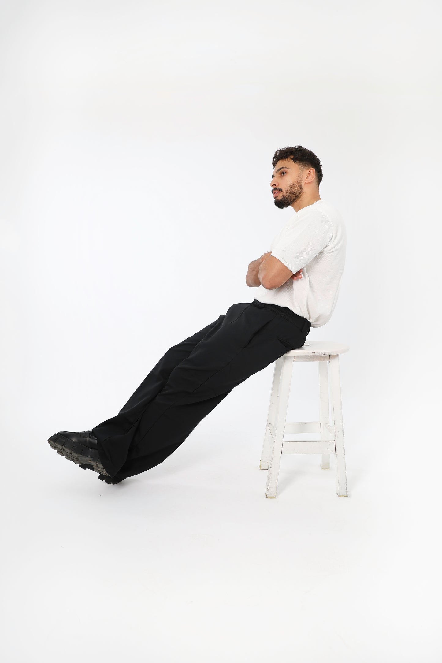 Knitted round t shirt