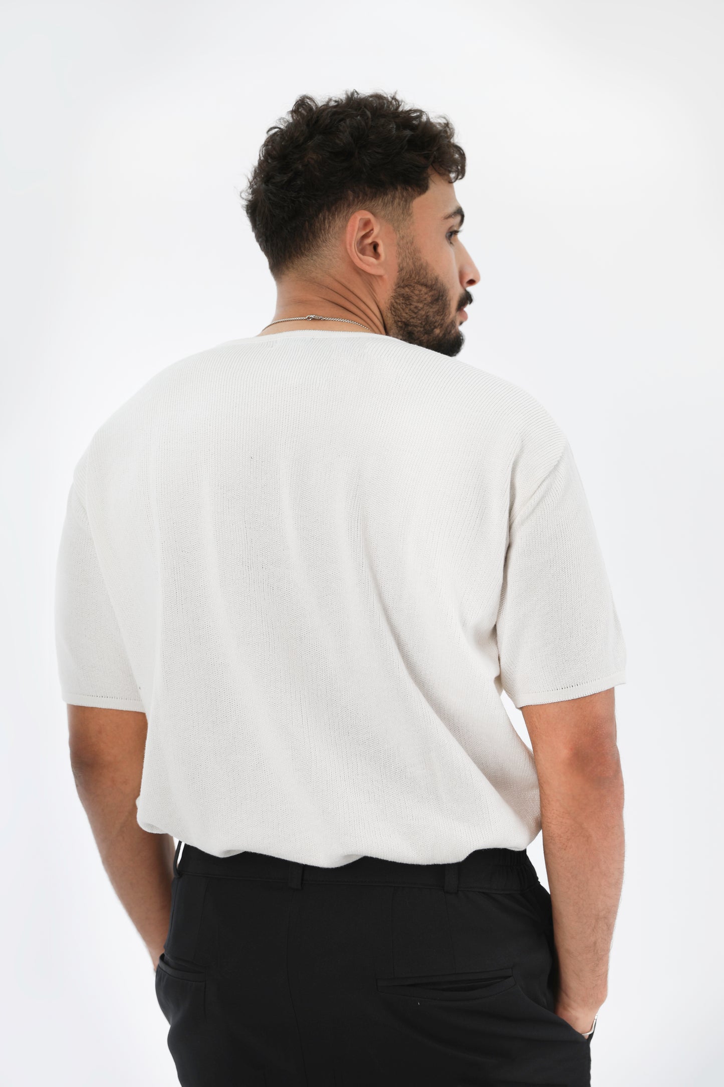 Knitted round t shirt