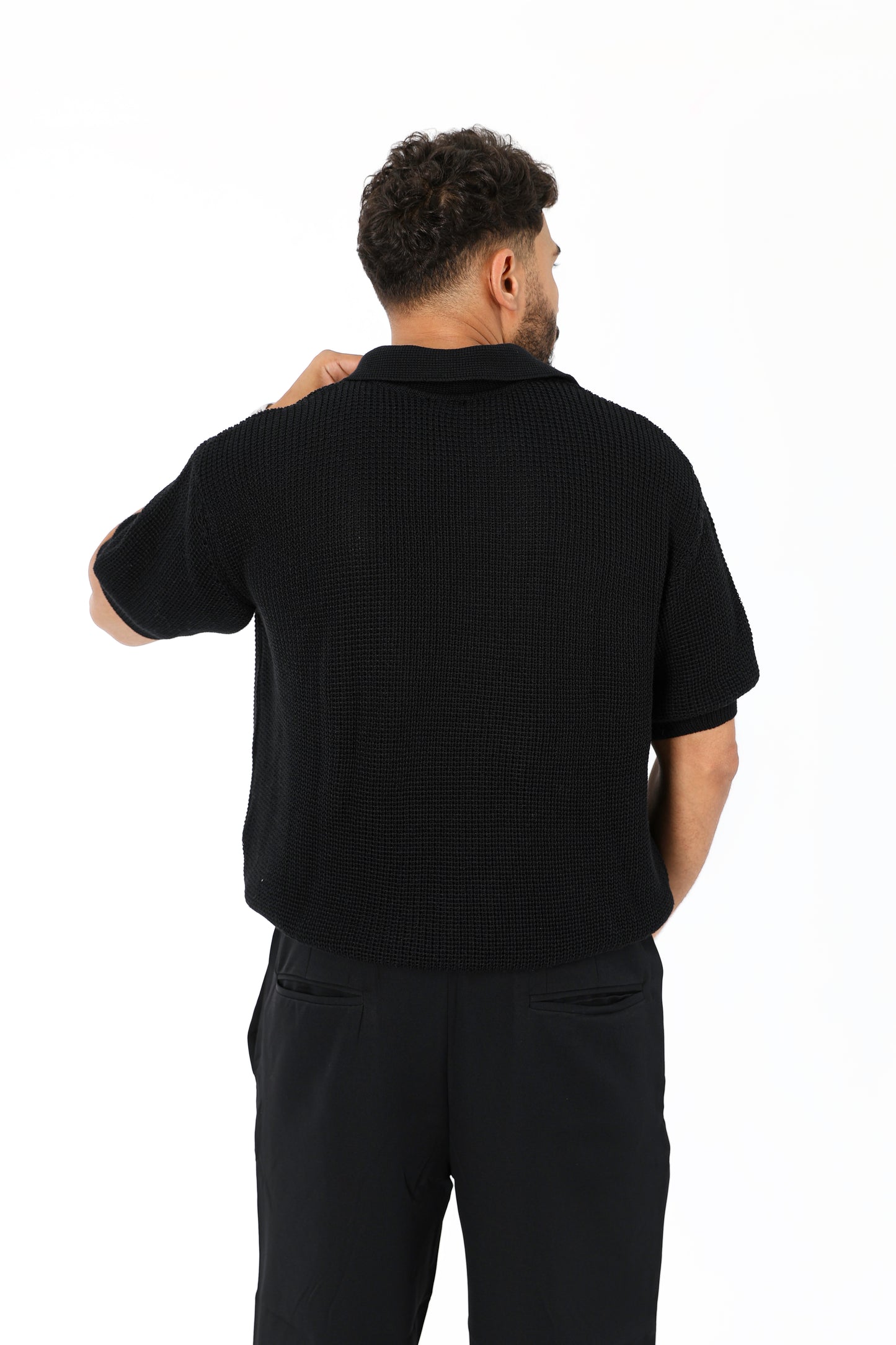 Knitted Polo T-Shirt