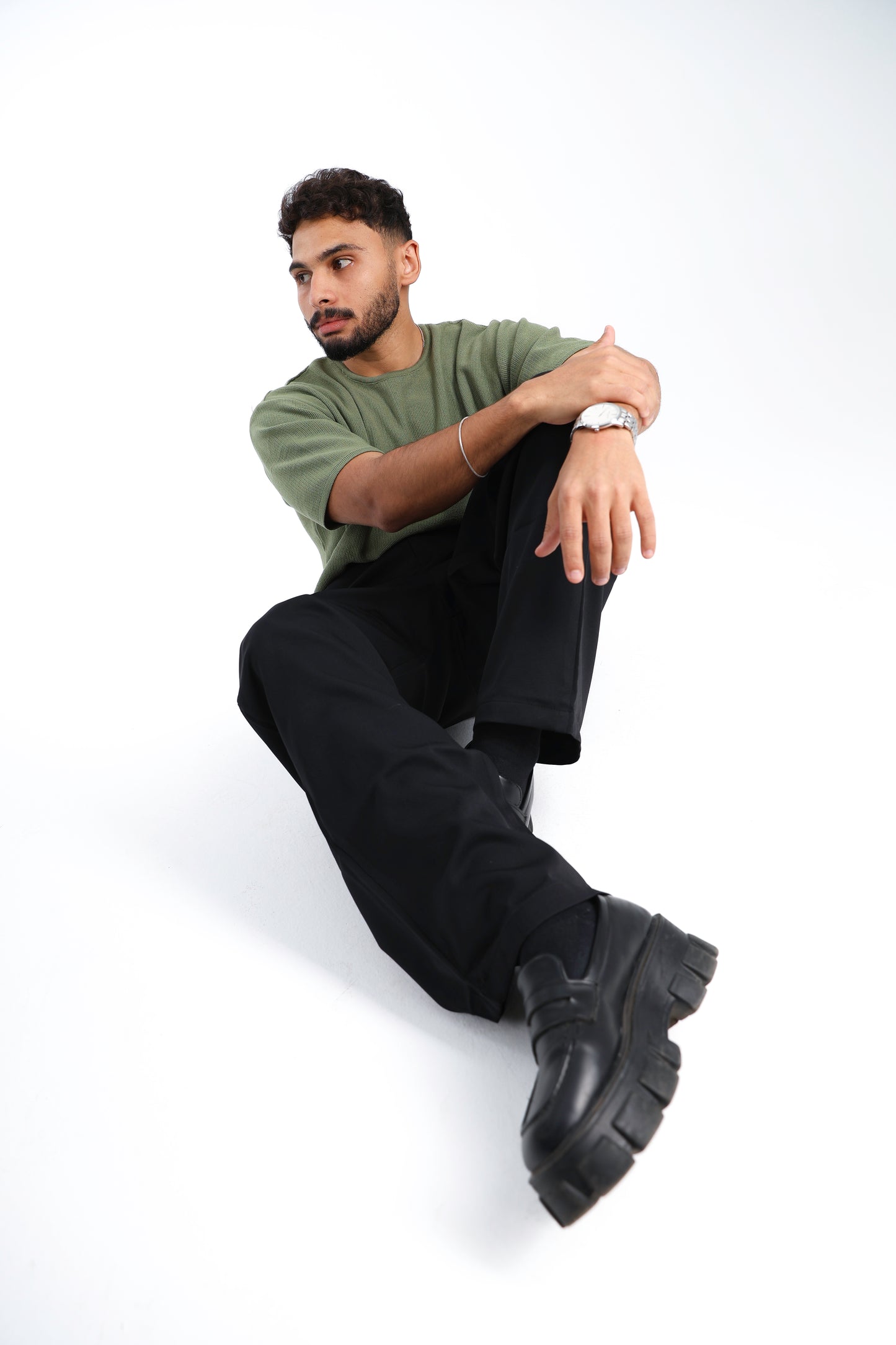 Knitted round t shirt